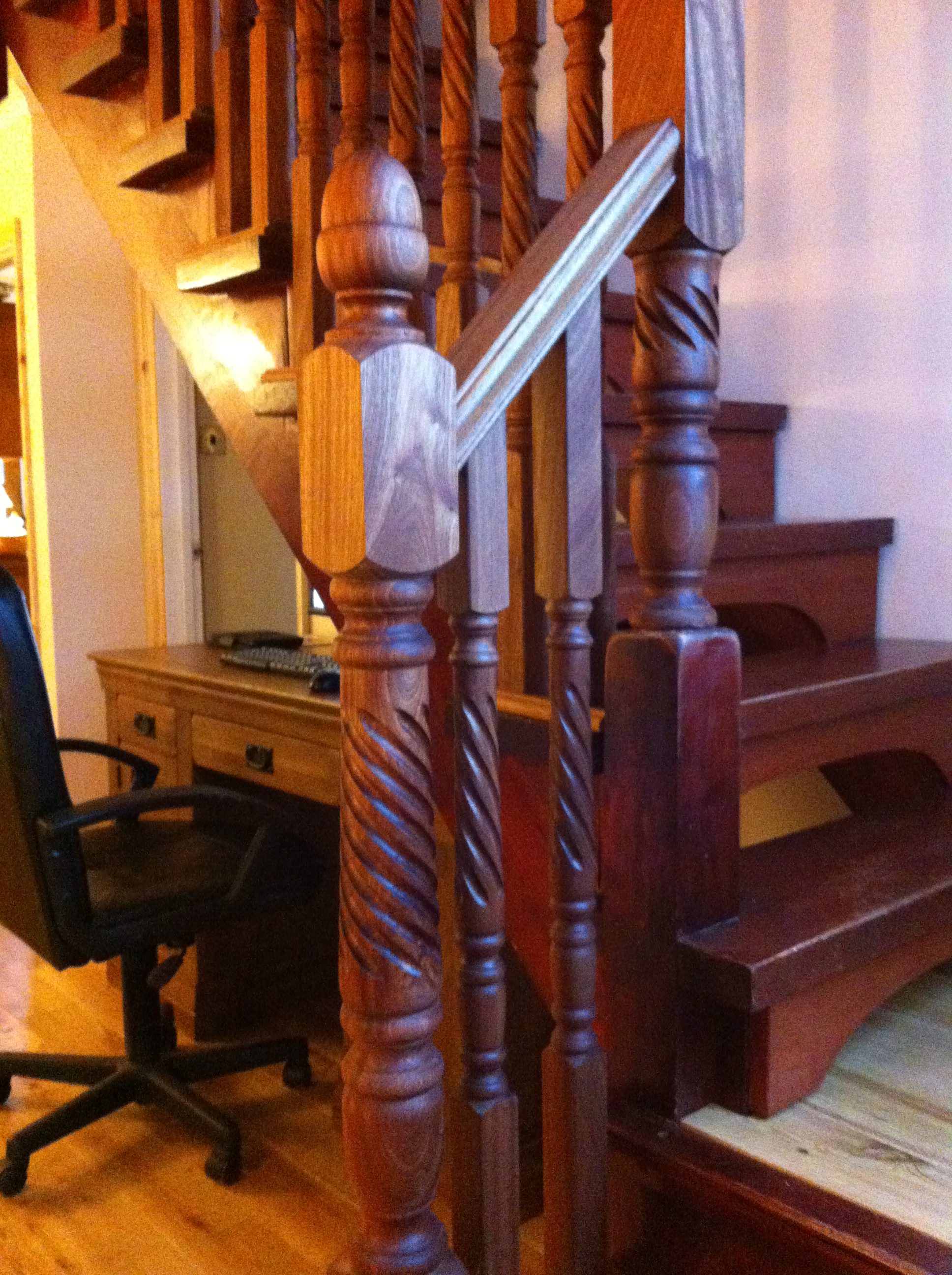 Sapele elizabethan style